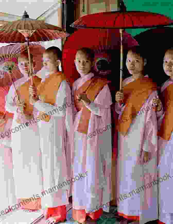 A Group Of Buddhist Nuns In Traditional Robes Poems Of The First Buddhist Women: A Translation Of The Therigatha