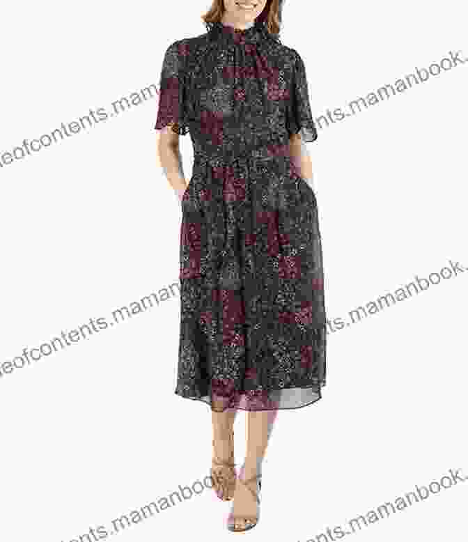 A Model Wearing A Floral Print Dress With A Cinched Waist Love Looks Pretty On You