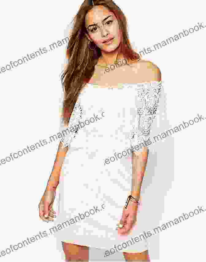 A Model Wearing A Lace Dress With A Scalloped Hem Love Looks Pretty On You