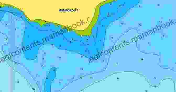 A Nautical Chart Showing Coastlines, Depths, And Navigation Aids Sailing A Serious Ocean (CREATIVE MATH SUPPLEMENT)