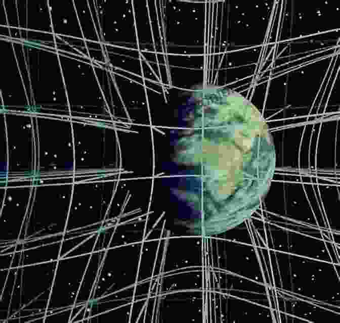 A Photo Of The Earth, Showing The Curvature Of Space Time Caused By Its Gravity. Life Is A Rollercoaster: What Comes Up Must Go Down Hill