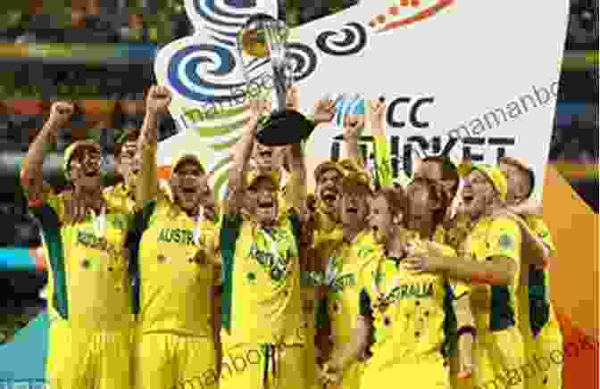 A Photograph Of The Cricket World Cup Being Held Aloft In Celebration, With Players And Fans Gathered Around. FINAL INNINGS : A Voyage Deep Into Uncharted Waters Set In The World Of Cricket