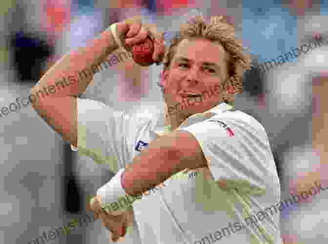 A Portrait Of Shane Warne, One Of The Most Successful Leg Spin Bowlers In Cricket History, Holding A Cricket Ball. FINAL INNINGS : A Voyage Deep Into Uncharted Waters Set In The World Of Cricket