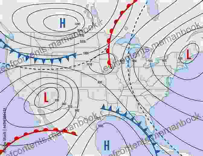 A Weather Forecast Map Showing Weather Fronts, Isobars, And Wind Patterns Sailing A Serious Ocean (CREATIVE MATH SUPPLEMENT)