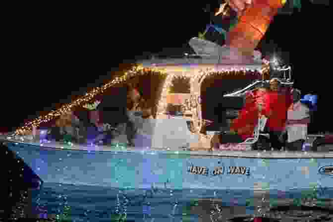 Key Largo Boat Parade Featuring Decorated Boats Christmas Wishes (Key Largo Christmas 4)