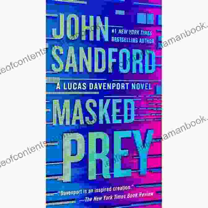 Masked Prey Novel Cover Depicting A Woman With A Mysterious Mask Masked Prey (A Prey Novel 30)