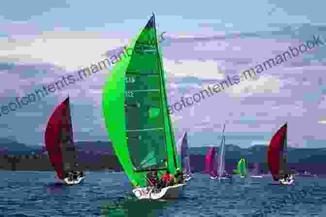 Sailboats Racing Around A Course Sailing A Serious Ocean (CREATIVE MATH SUPPLEMENT)