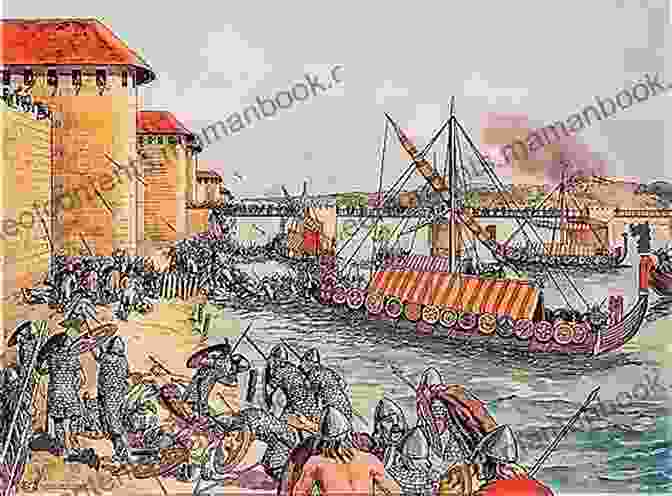 Vikings, Armed With Siege Weapons, Lay Siege To The Fortified City Of London, Attempting To Breach Its Defenses And Claim Its Riches. Mordec Raids England (The Thrilling Adventures Of Mordec The Viking 1)