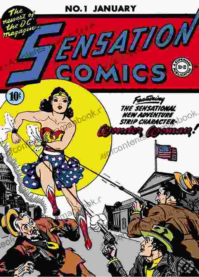 Wonder Woman Fighting Nazis In Sensation Comics Wonder Woman (1942 1986) #218 Michael Senoff