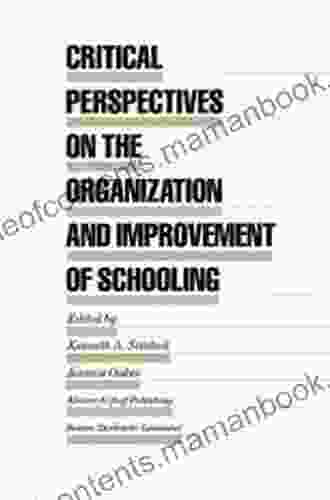 Critical Perspectives On The Organization And Improvement Of Schooling (Evaluation In Education And Human Services 13)